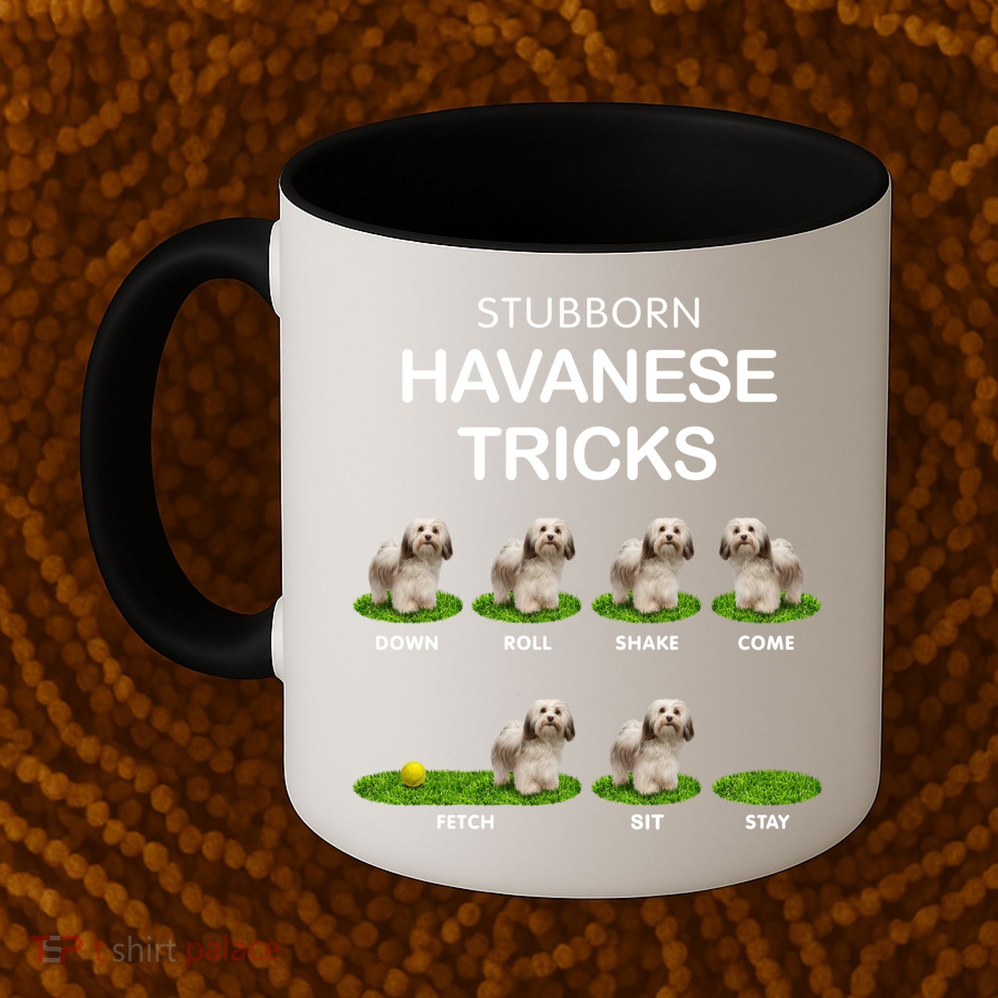 Funky Headed Dog Meaningful Gift Funny Havanese For Christmas Cool Gift Coffee Mug