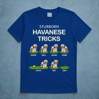 Funky Headed Dog Meaningful Gift Funny Havanese For Christmas Cool Gift T-Shirt thumb 5