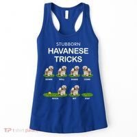 Funky Headed Dog Meaningful Gift Funny Havanese For Christmas Cool Gift Women's Tank Top thumb 0