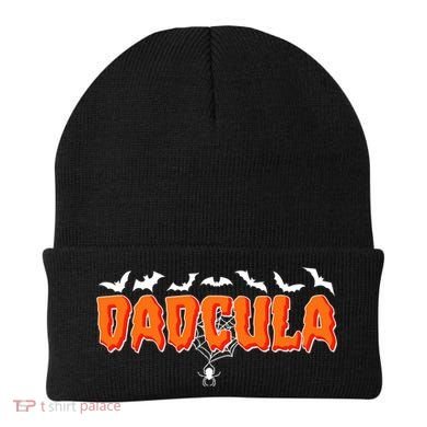 Funny Halloween Dadcula Dracula Beanie