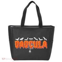 Funny Halloween Dadcula Dracula Tote Bag thumb 0