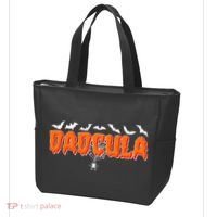 Funny Halloween Dadcula Dracula Tote Bag thumb 3