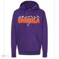 Funny Halloween Dadcula Dracula Hoodie thumb 0