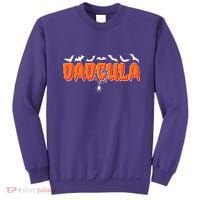 Funny Halloween Dadcula Dracula Sweatshirt thumb 0