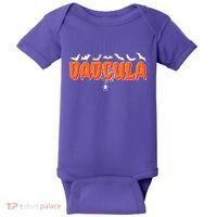 Funny Halloween Dadcula Dracula Baby Bodysuit thumb 0