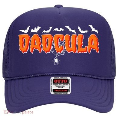Funny Halloween Dadcula Dracula Hat