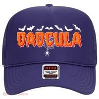Funny Halloween Dadcula Dracula Hat thumb 0