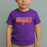 Funny Halloween Dadcula Dracula Toddler T-Shirt thumb 2