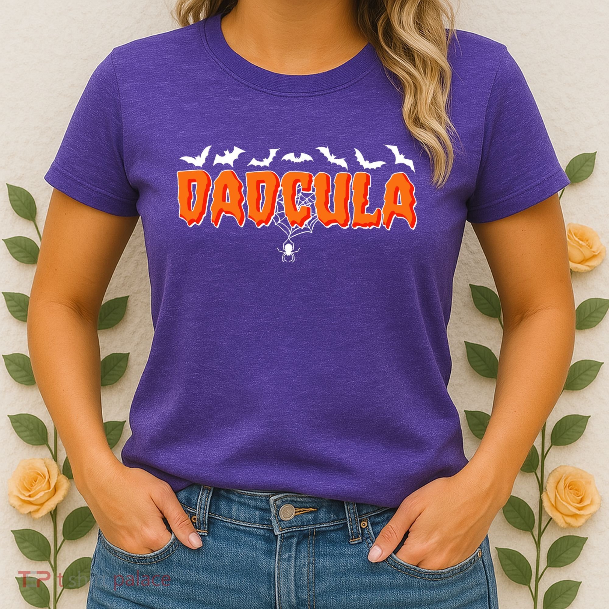 Funny Halloween Dadcula Dracula Women's T-Shirt
