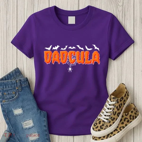 Funny Halloween Dadcula Dracula Women's T-Shirt