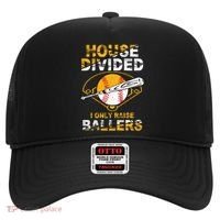 Funny House Divided I Only Raise Ballers Softball Baseball Gift Hat thumb 0