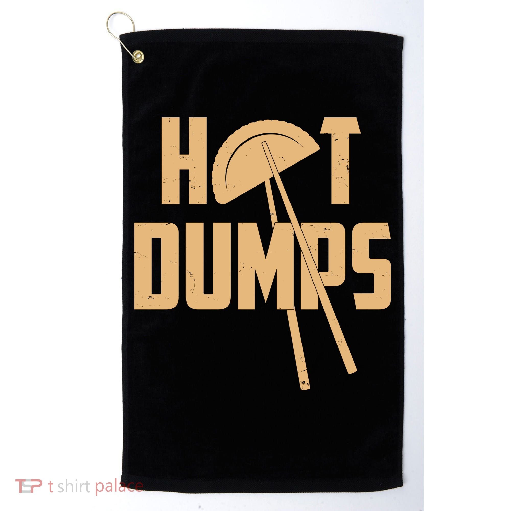 Funny Hot Dumps Dumplings Golf Towel