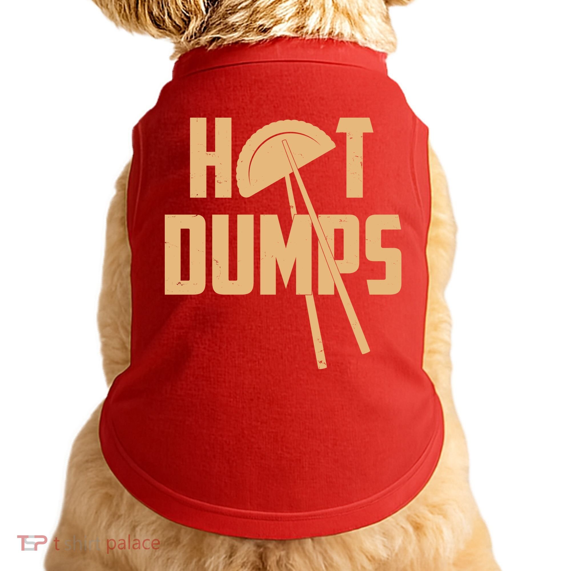 Funny Hot Dumps Dumplings Doggie Tank