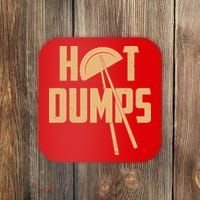 Funny Hot Dumps Dumplings Coaster thumb 0