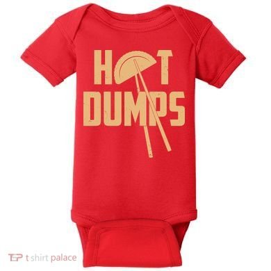 Funny Hot Dumps Dumplings Baby Bodysuit