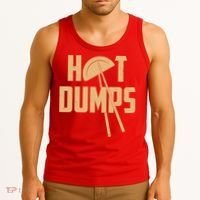 Funny Hot Dumps Dumplings Tank Top thumb 3