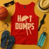 Funny Hot Dumps Dumplings Tank Top thumb 4