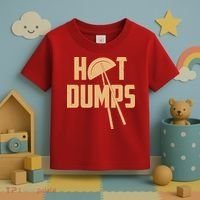 Funny Hot Dumps Dumplings Toddler T-Shirt thumb 3