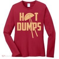 Funny Hot Dumps Dumplings Women's Long Sleeve Shirt thumb 0