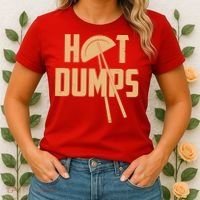 Funny Hot Dumps Dumplings Women's T-Shirt thumb 2