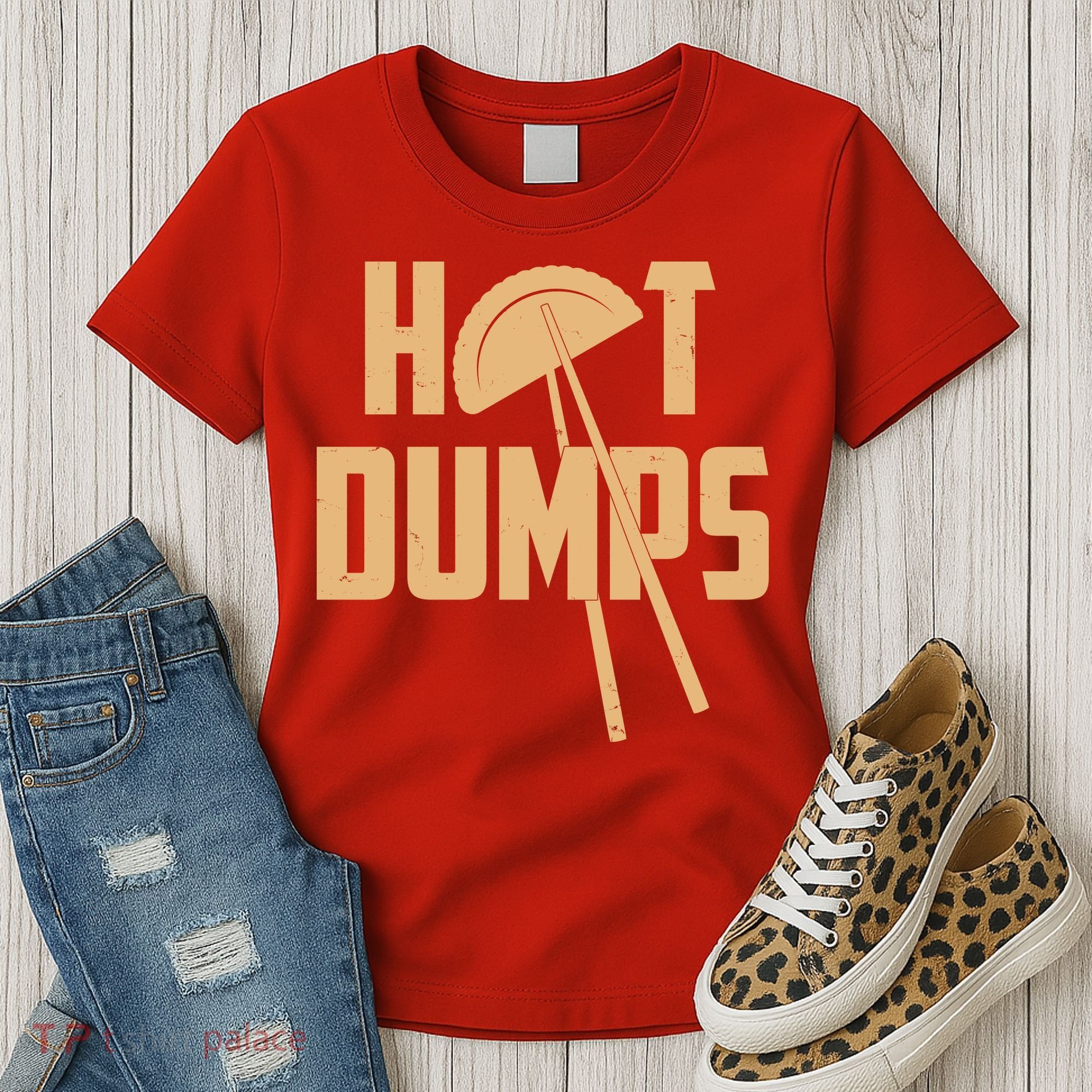 Funny Hot Dumps Dumplings Women's T-Shirt
