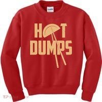Funny Hot Dumps Dumplings Kids Sweatshirt thumb 0