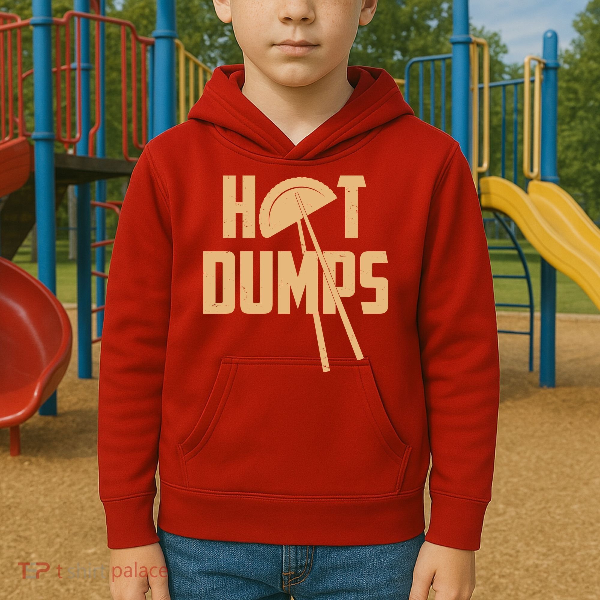 Funny Hot Dumps Dumplings Kids Hoodie