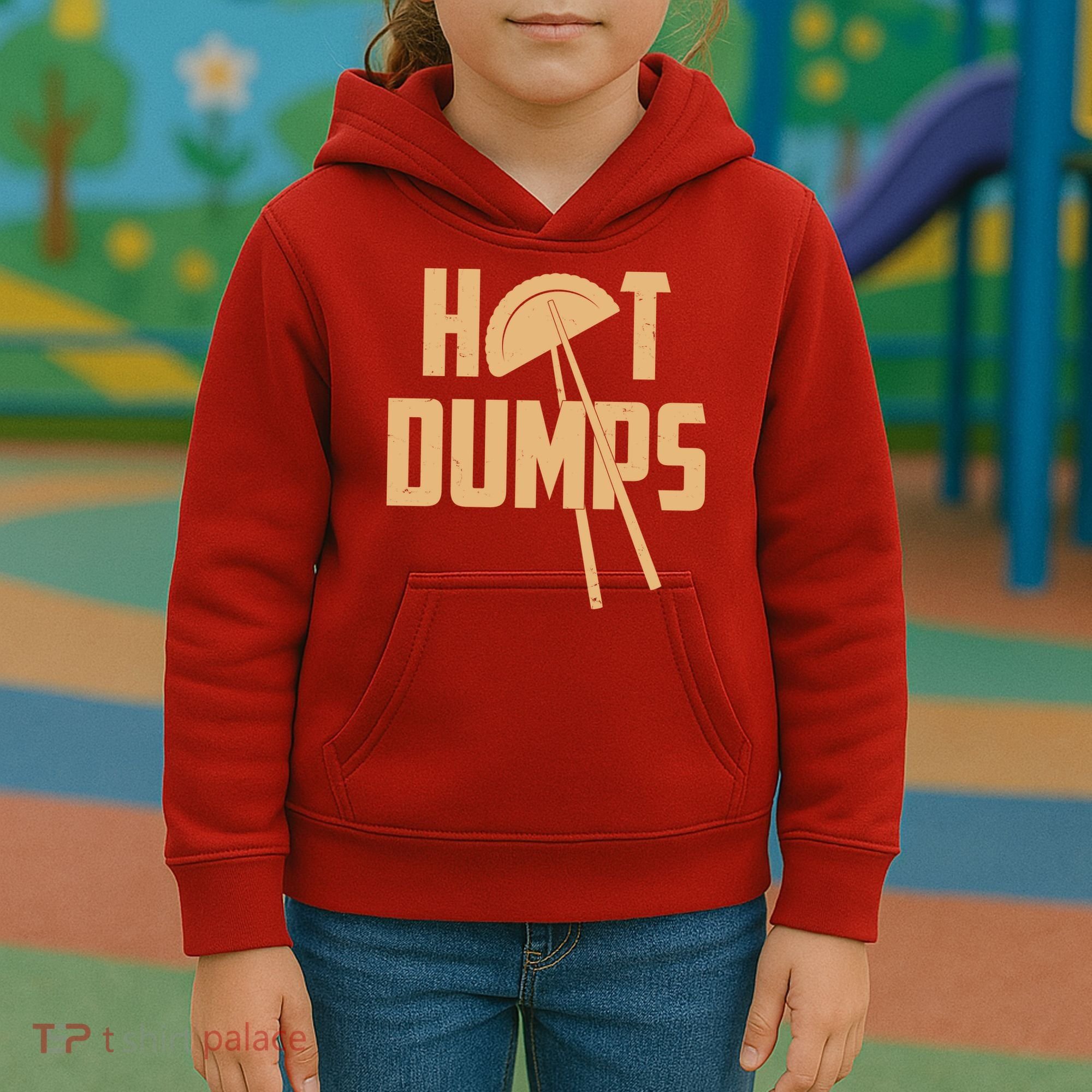 Funny Hot Dumps Dumplings Kids Hoodie