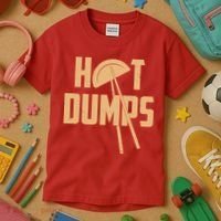 Funny Hot Dumps Dumplings Kids T-Shirt thumb 3