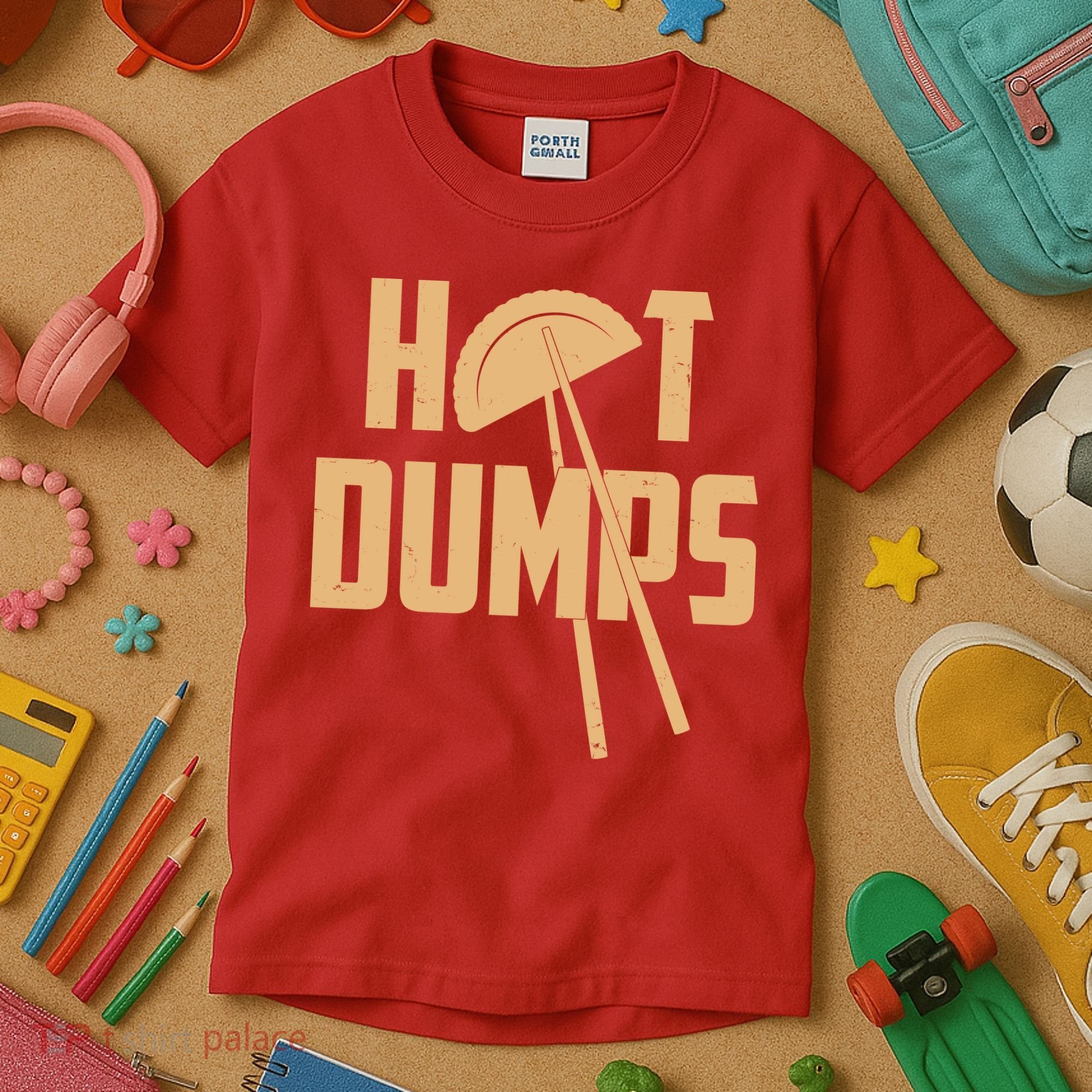 Funny Hot Dumps Dumplings Kids T-Shirt