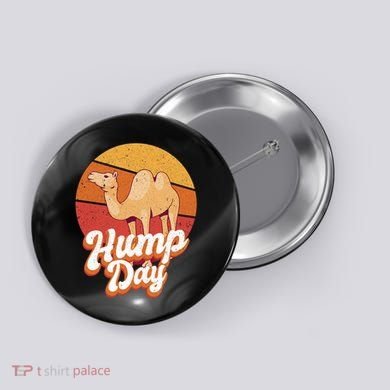 Funny Hump Day Camel Retro Vintage Camel Lovers Button