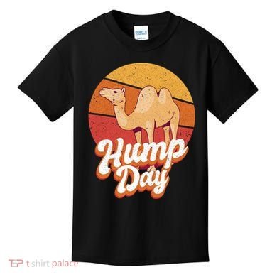 Funny Hump Day Camel Retro Vintage Camel Lovers Kids T-Shirt