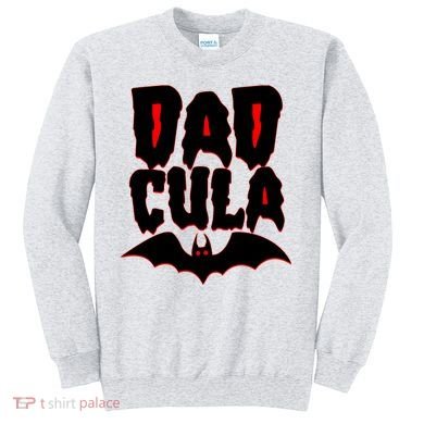 Funny Halloween Dadcula Dracula Sweatshirt