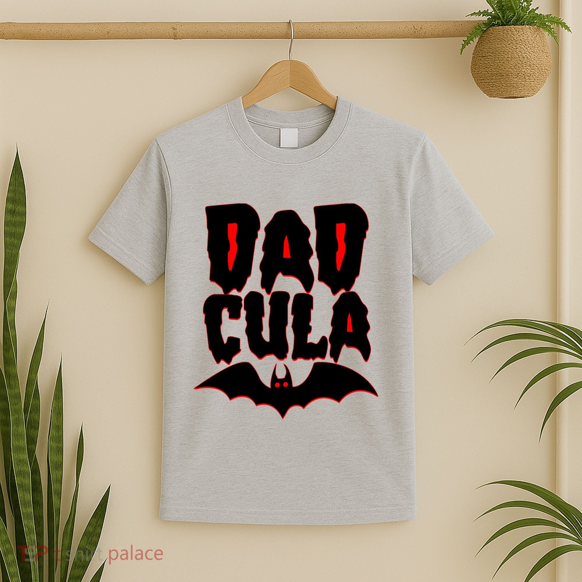 Funny Halloween Dadcula Dracula T-Shirt