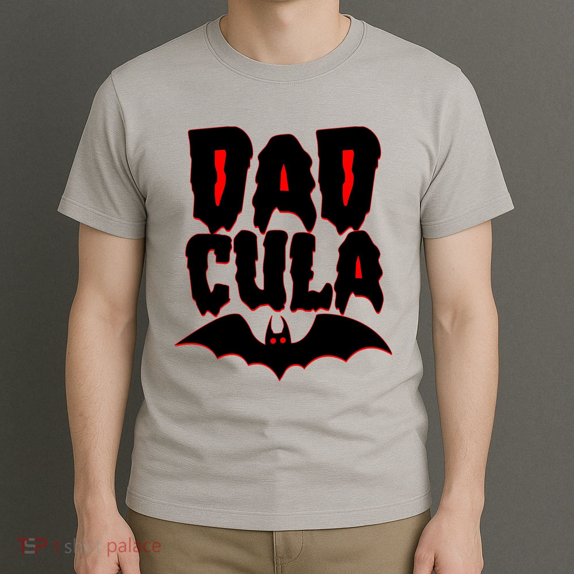 Funny Halloween Dadcula Dracula T-Shirt