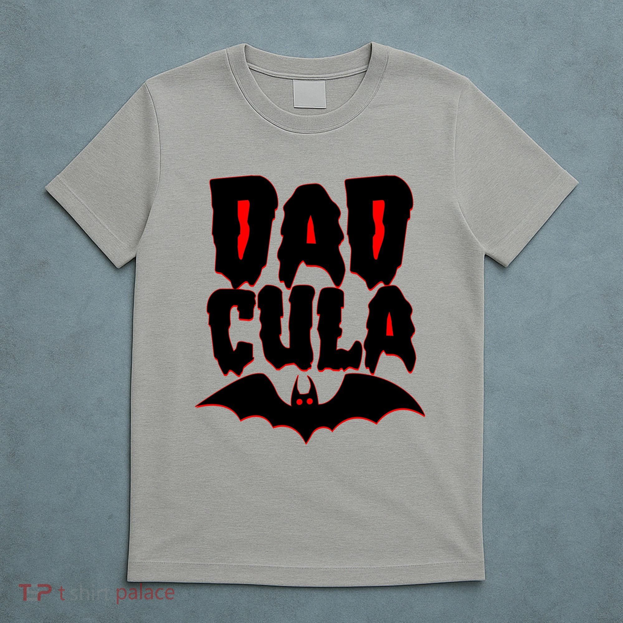 Funny Halloween Dadcula Dracula T-Shirt