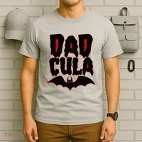 Funny Halloween Dadcula Dracula T-Shirt thumb 6
