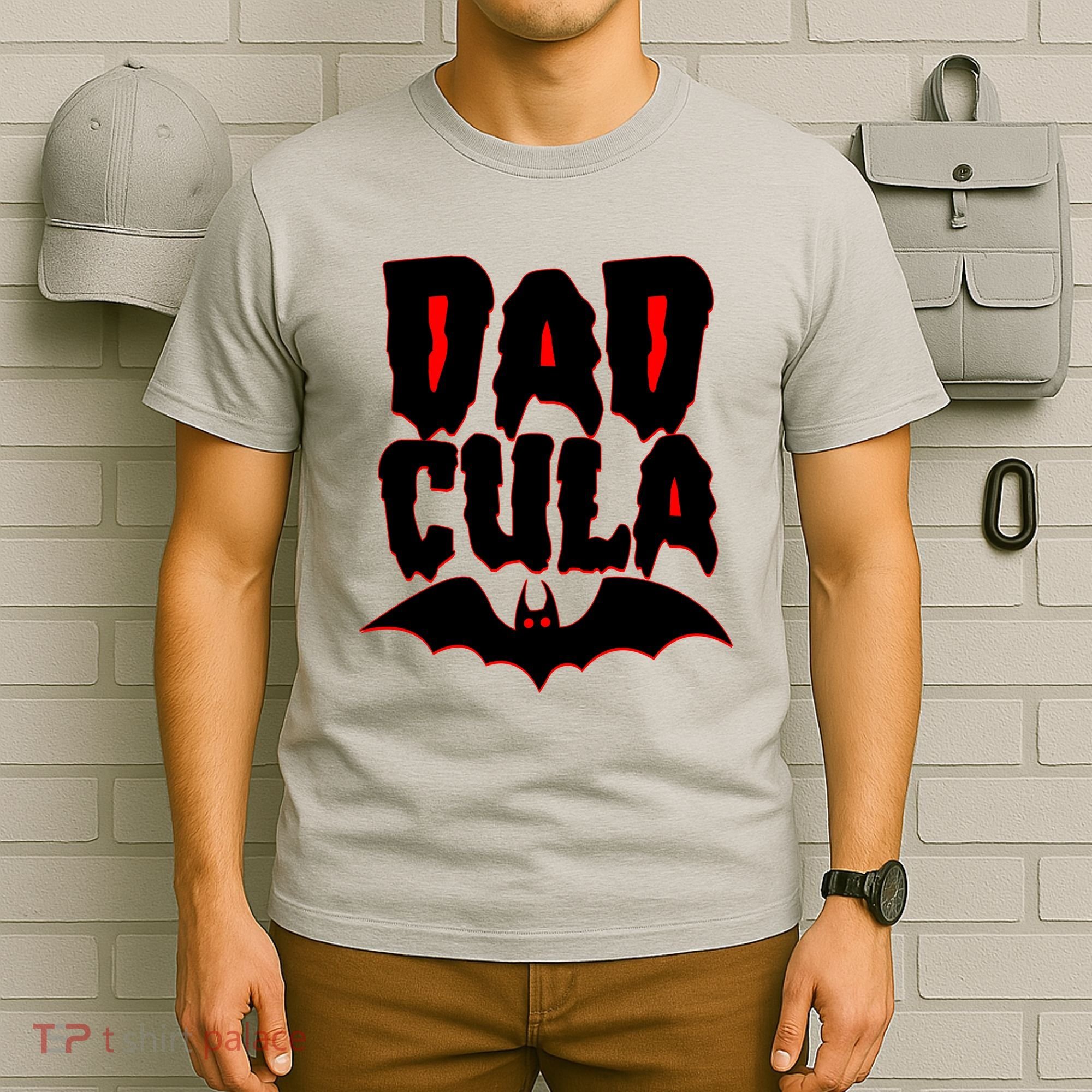 Funny Halloween Dadcula Dracula T-Shirt