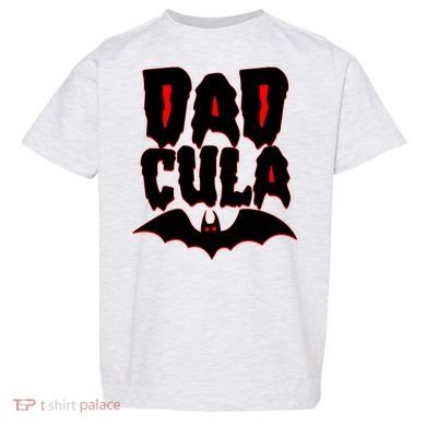 Funny Halloween Dadcula Dracula Toddler T-Shirt