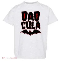 Funny Halloween Dadcula Dracula Toddler T-Shirt thumb 0