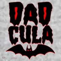Funny Halloween Dadcula Dracula Toddler T-Shirt thumb 2