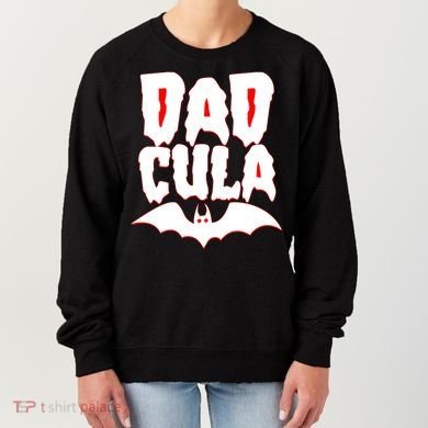 Funny Halloween Dadcula Dracula Women's Sweatshirt
