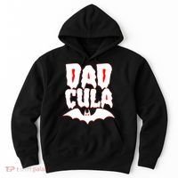 Funny Halloween Dadcula Dracula Hoodie thumb 0