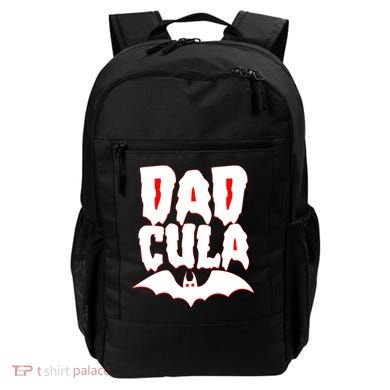 Funny Halloween Dadcula Dracula Backpack
