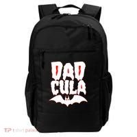 Funny Halloween Dadcula Dracula Backpack thumb 0