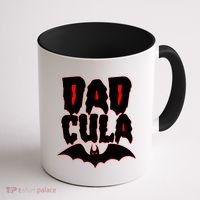 Funny Halloween Dadcula Dracula Coffee Mug thumb 1
