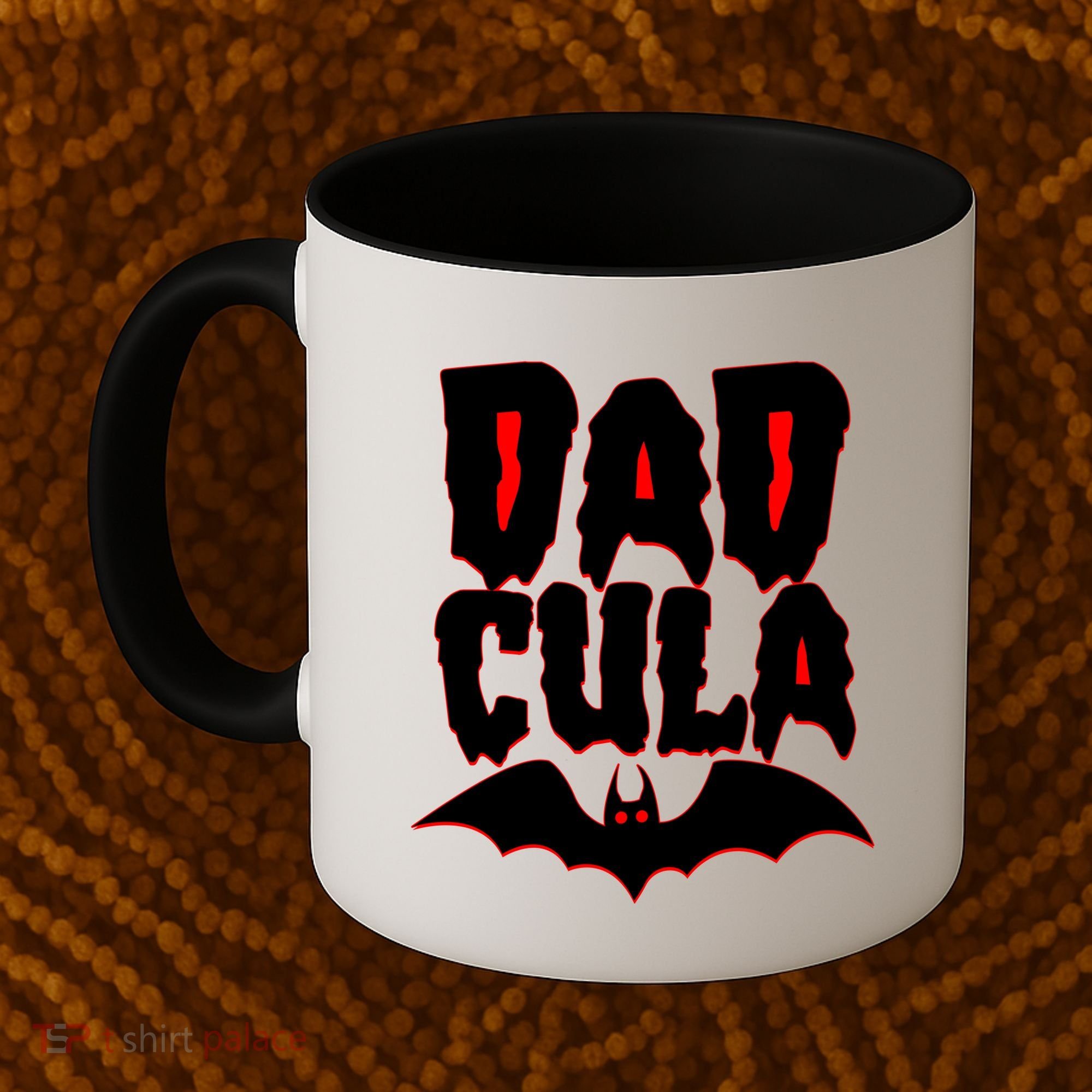 Funny Halloween Dadcula Dracula Coffee Mug
