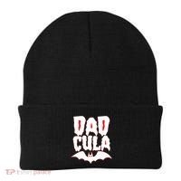Funny Halloween Dadcula Dracula Beanie thumb 0
