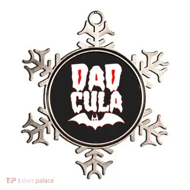 Funny Halloween Dadcula Dracula Ornament