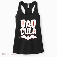 Funny Halloween Dadcula Dracula Women's Tank Top thumb 0